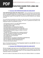 LOMA FLMI Courses PDF Insurance Life Insurance