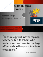 Integrando TIC Como Estrategia Avalúo