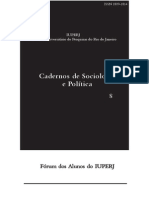 Cadernos de Sociologia e Política