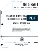 Army Technical Manual Design of Structures To Resist The Effects of Atomic Weapons (Blast)