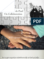 St. Vincent de Paul On Collaboration