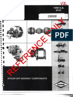 Dana Spicer PS-PR 1350 Service Manual