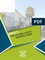 Mike'S: Private Real Estate Resource Guide