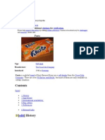 history of Fanta