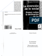 DONZELOT -La Invencion de lo Social.pdf
