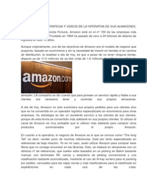 Caso Amazon | PDF  | Almacén