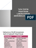 Tata Tertib Praktikum Mikro