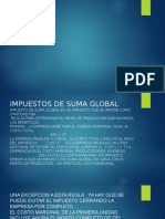 Impuestos de Suma Global