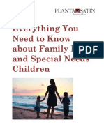 Special Needs Children & Family Law