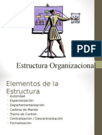 Estructura Organizacional