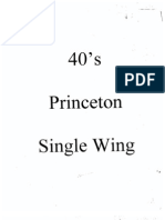1940s Princeton Single Wing Offense