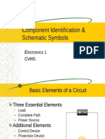 Component Identification & Schematic Symbols: Electronics 1 Cvhs