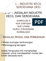 Bab 5 - Industri Kecil Dan Serdehana