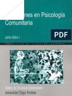 Alfaro 2000 Discusiones en Psicologia Comunitaria