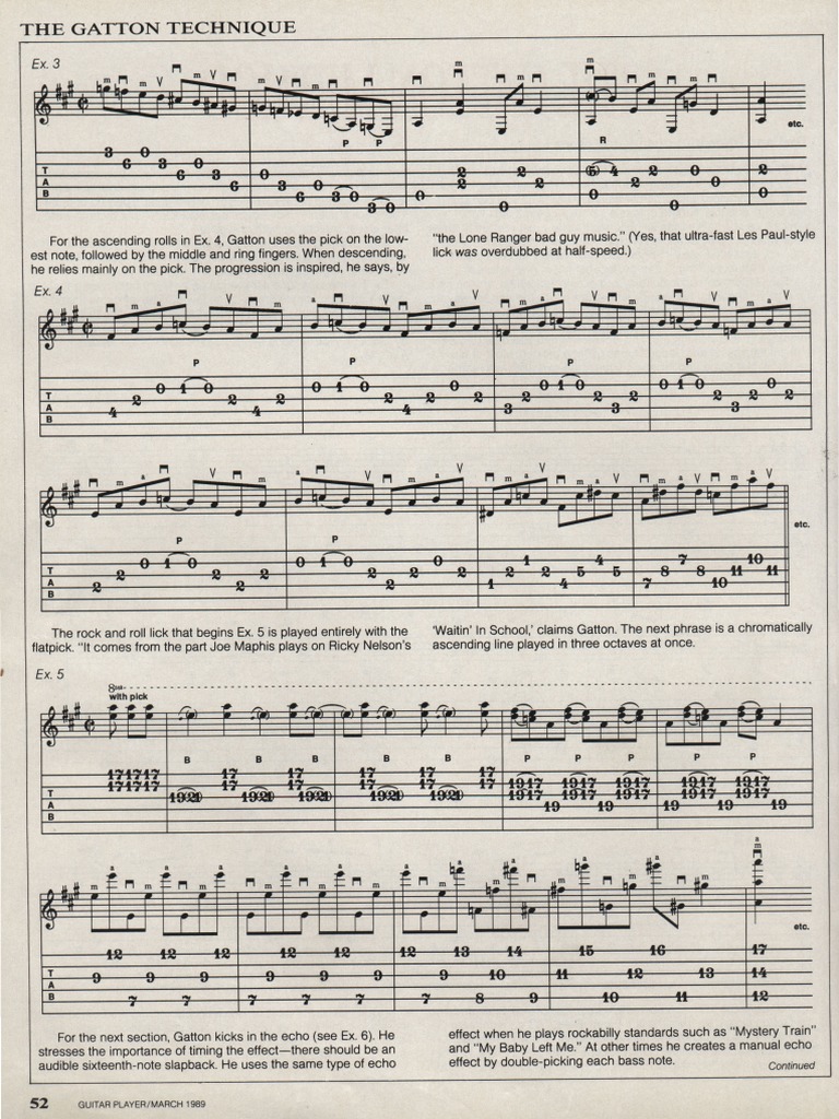 Rockabilly Guitar - The Danny Gatton Method 02 PDF | PDF | Jazz