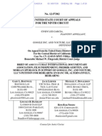 Sample Amicus Brief Federal Court of Appeals (Garcia vs. Google) and Petition For Rehearing en Banc or Rehearing