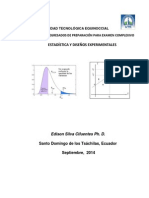 Estadística y Diseño Experimental