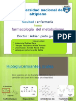 Farmacologia Del Metabolismo