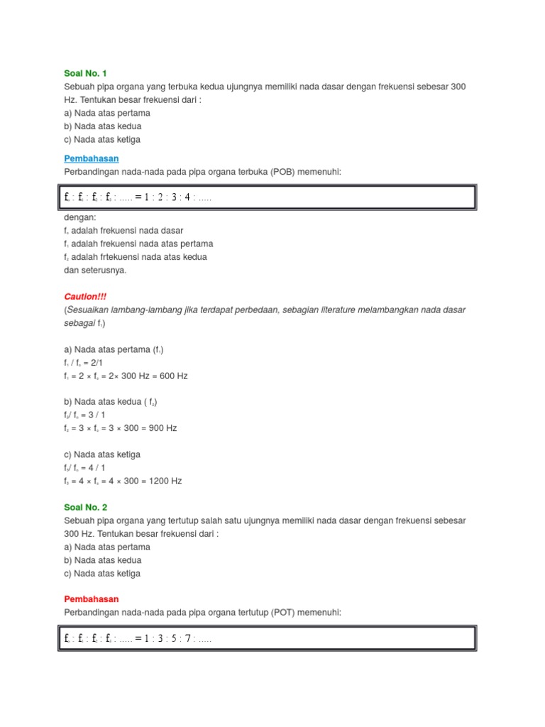 Soal Pipa Organa Docx