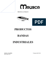 Lista de Precios P. Bandas Industriales MA-T0511