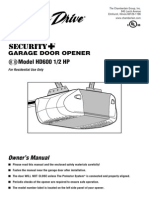 Garage Door Opener HD600 .5HP