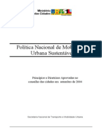 [Manual] Política Nacional de Mobilidade Urbana Sustentável