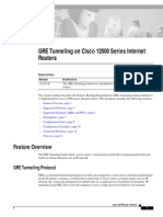 GRE Tunneling On Cisco 12000 Series Internet Routers