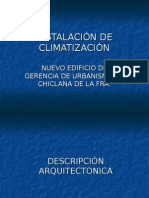 Presentacion Instalacion de Climatización