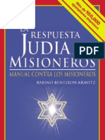 La Respuesta Judia A Los Misioneros Cristianos