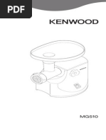 Download Kenwood Meat Grinder  by Manual De Utilizare SN274962875 doc pdf