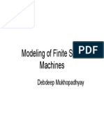 Modeling of Finite State Machines: Debdeep Mukhopadhyay