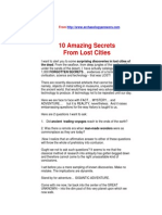 Jonathan Gray - Ten Amazing Secrets From Lost Cities PDF