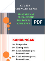 Ctu 553: Masyarakat Pluralistik Pra Dan Pasca Kemerdekaan