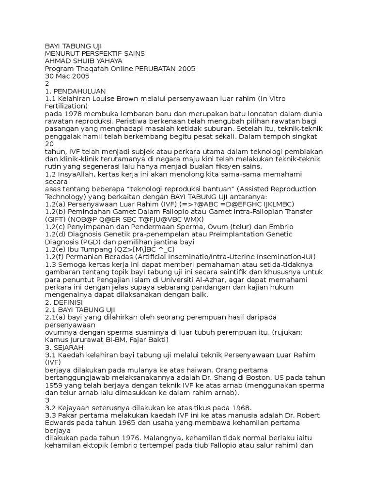 Bayi Tabung Uji Pdf