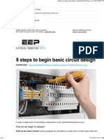 EEP - 8 Steps To Begin Circuit Design