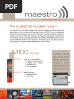 M100 3G Modem Datasheet