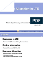Resource Allocation in LTE