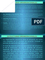 Estructuras Organizacionales