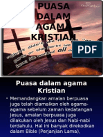 Puasa Dalam Agama Kristian