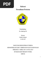 Download Persalinan Preterm  KPD by Ignatia Nindy SN274999595 doc pdf