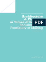 Architecture and Planning in Times of Scarcity by Deljana Iossifova