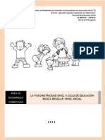 Separata Psicomotricidad La Libertad II Ciclo