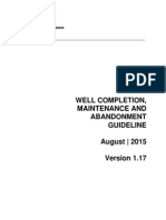 Well Completion Maintenance Abandonment Guideline August Working v.1.17 2015 PDF