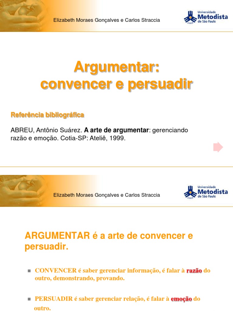 Diferenças entre Convencer e Persuadir | PDF | Segmentação de mercado ...