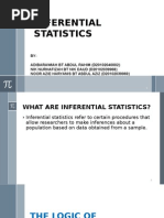 Inferential Statistics