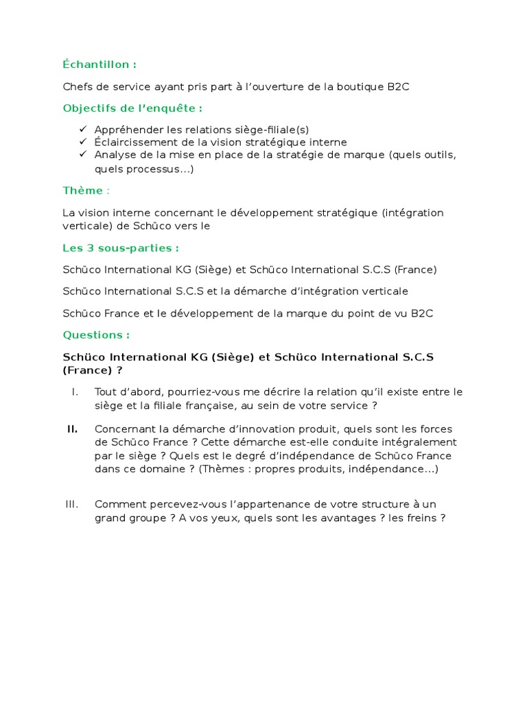 Guide D Entretien Exemple Pdf