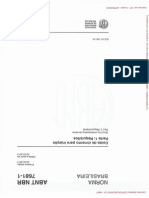 NBR 7681-1 (7681-2) - Calda de Cimento para Injeção - Parte 1 - Requisitos - Parte 2 - Determinação Do Índice de Fluidez e Da Vida Útil - Método de Ensaio - 2013