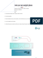 Gafas Anaglifo English