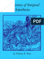 The History of Surgical Anesthesia PDF