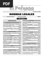 Boletín 13-08-2015 Normas Legales TodoDocumentos - Info